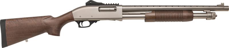 SDS Imports Tokarev TX3 12 HDM A1 Shotgun 12 Ga 3" Chamber 4RD Magazine 18.5" Barrel Nickel and Wood