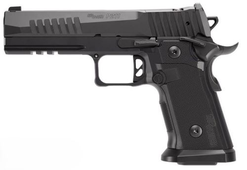SIG Sauer P211-GT5 SAO Handgun 9MM Luger 21(2) &17(1)rd Magazines 5" Barrel Black Night Sights Optic Ready