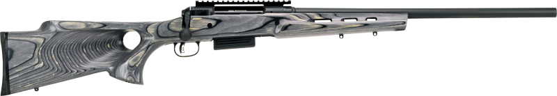 Savage 220 SLUG 20GA. 22" < - W/RAIL Matte W/GREY LAM T-HOLE