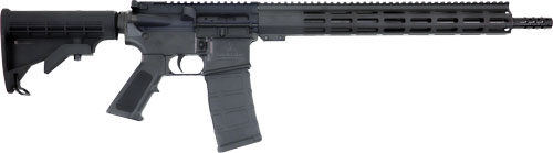GLFA 223 Wylde Rifle .223 Wylde 30RD Magazine(1) 16" 4150 Crmov Nitride Threaded Barrel Black Cerakote