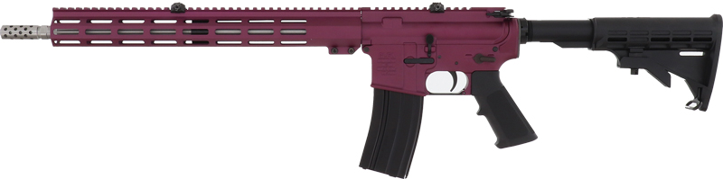 Great Lakes Firearms GL-15 AR-15 Rifle .223 Wylde, 16in Stainless, Black Cherry Cerakote