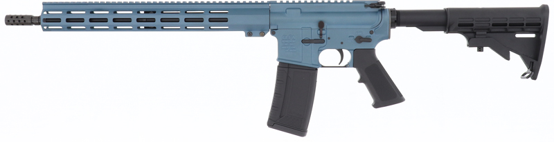 GLFA AR15 Rifle 223 Wylde - 16" NIT BBL BLUE Titanium