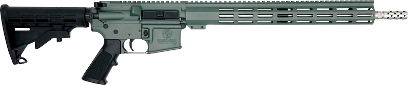 GLFA .223 Wylde Rifle .223 Wylde 30RD Magazine 16" 1/2X28 Threaded Barrel Charcoal Green Stainless Steel