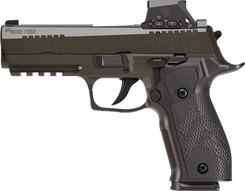 SIG Sauer P226-X Legion DA/SA Handgun 9MM Luger 18RD Magazines(3) 4.4" Barrel Red Dot Legion Grey Cerakote