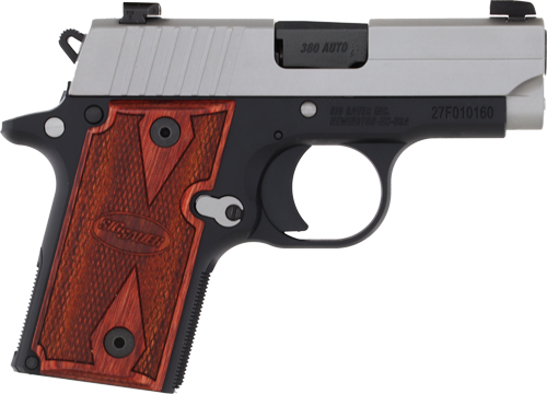 SIG P238 380ACP TWO TONE (1)6rd(1)7rd Manual Safety