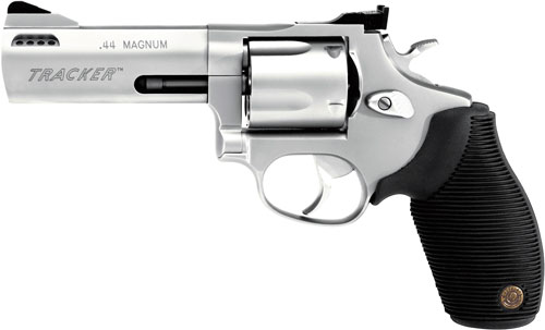 Taurus Tracker 44 Handgun .44 MAG 5RD Capacity 4" Barrel Matte Stainless Frame