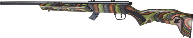 Savage Arms Mark II Minimalist 22 LR Bolt Rifle 18in Matte Blue