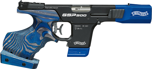 Walther GSP500 2850575 32S&W 4.85" Right-Handed Size S