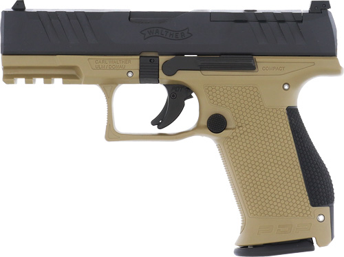 Walther PDP Compact Optic Ready 9mm 4" 15rd Tan/Black