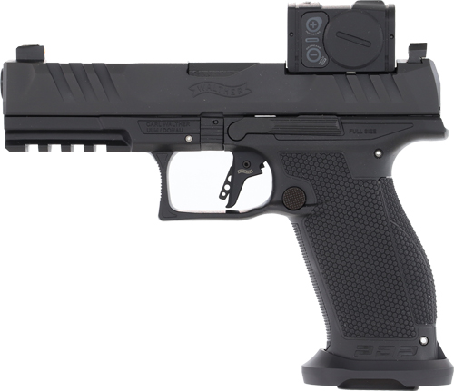 Walther PDP PRO ACRO Installed - 9MM 4.5" 10-SHOT Black Frame