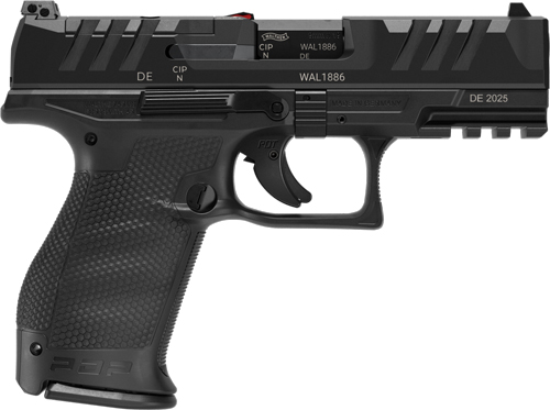 WALTHER PDP COMPACT OR 9MM 4in. - CA 10-SHOT BLACK POLYMER FRAME-img-0