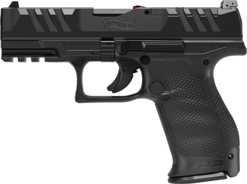 WALTHER PDP COMPACT OR 9MM 4in. - CA 10-SHOT BLACK POLYMER FRAME-img-1