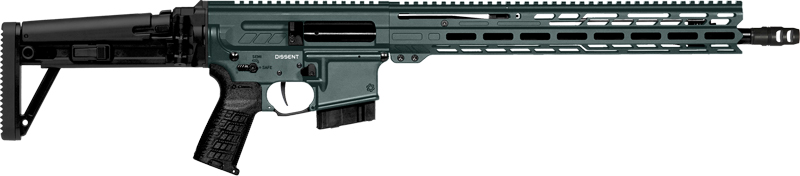 CMMG 28A490FCG Dissent MK4 .22 ARC 16.1" Rifle, Charcoal Green Finish