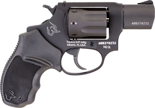Taurus 942 Ultra-Lite 22 LR 2" 8-Round Revolver (Matte Black)