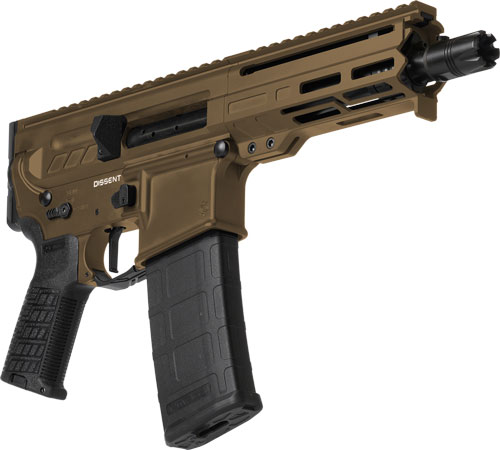 CMMG Pistol Dissent MK4 300AAC - 6.5" 30RD Midnight Bronze
