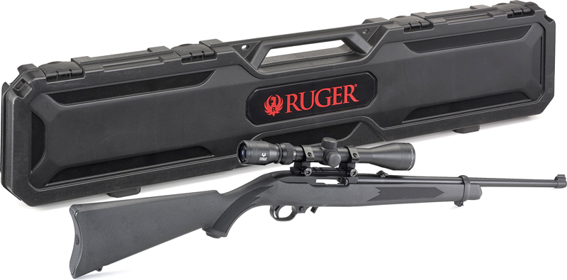 Ruger 10/22 Carbine .22 LR Semi-Auto Rifle w/ Viridian EON 3-9x40 Scope