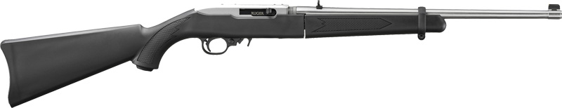 Ruger 10/22 Takedown .22 LR 18.5" Stainless Black Synthetic Stock