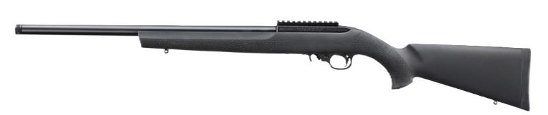 Ruger 10/22 22LR 20" Light Varmint Target Threaded Barrel Hogue Overmold Stock