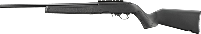 Ruger 10/22 22 LR Rifle 18.5" Satin Black/Black Polymer, BX-Trigger, Scope Rail Installed