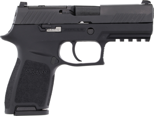 SIG Sauer P320 Compact Handgun 9MM Luger 10RD Magazines (2) 3.9" Barrel Black Optic Ready