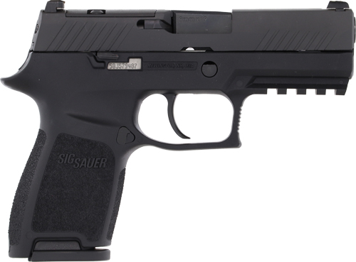 SIG Sauer P320 Compact Handgun 9MM Luger 15RD Magazines (2) 3.9" Barrel Black Optic Ready