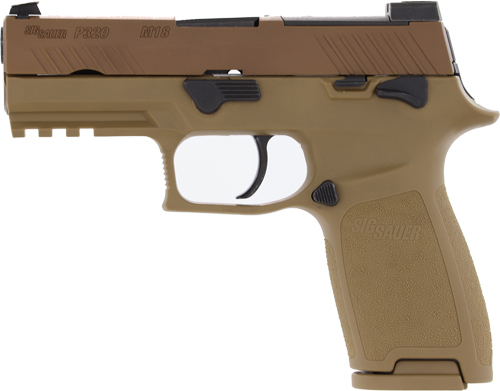 SIG Sauer P320 M18 CA Compliant 9mm Handgun