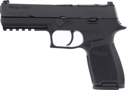 SIG Sauer P320F Nitron Optic Ready 9mm Pistol (4.7" Barrel) - 10 Rounds