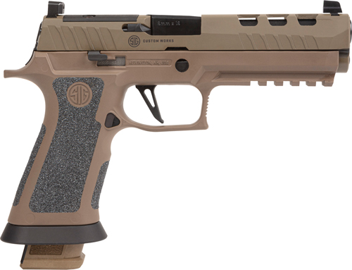 SIG Sauer P320-XFIVE DH3 9mm Handgun, 5" Coyote Tan