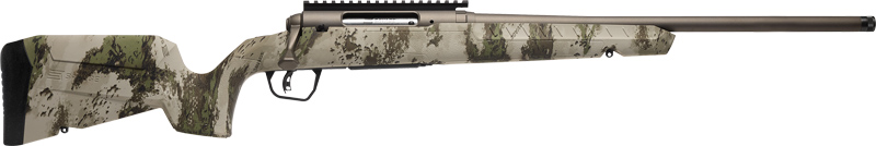 Savage Axis 2 Pro Woodland Camo Compact Rifle 6MM ARC 4RD Capacity 20" Fluted Threaded Barrel Synthetic Stock