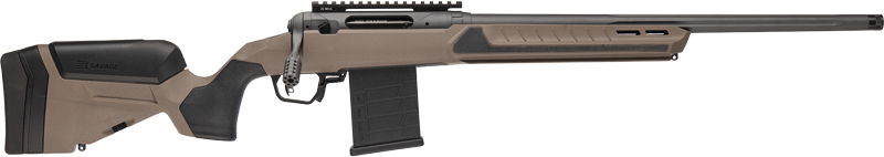 Savage 110 Core Tactical Rifle 308 Win 10RD Magazine 24" Threaded Fluted Barrels Coyote Tan Synthetic Stock