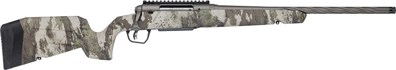 Savage AXIS 2 PRO Woodland 22 Creedmoor 4RD Magazine (1) 20'' Threaded Spiral Fluted Barrel