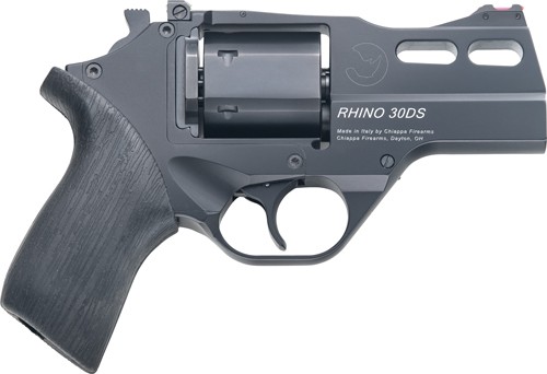 Rhino Revolver 30DS .357 MAG 3" Black with 3 Moon Clips 6 Round