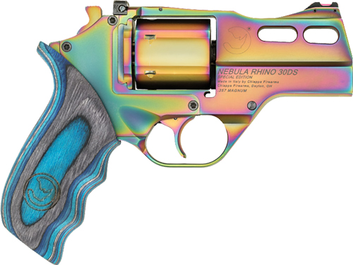 Chiappa RHINO NEBULA 30DS 357 MAG 3" AS NEBULA/WOOD