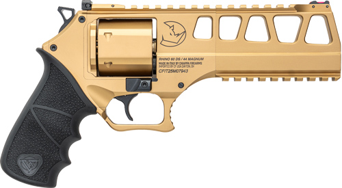 Chiappa Rhino 60DS Handgun .44 MAG 6RD Capacity 6" Barrel Gold