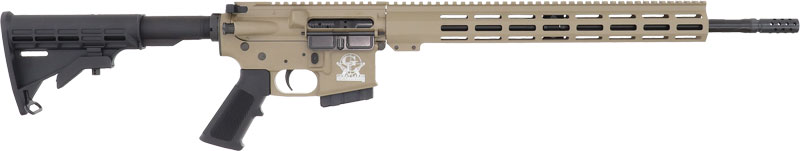 GLFA AR15 RIFLE .350 LEGEND 18” NITRIDE 5RD M-LOK FDE