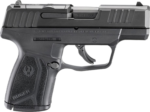 Ruger MAX-9 9mm Manual Safety Semi-Automatic Pistol (Optic Ready, 3.2"), 10-Round