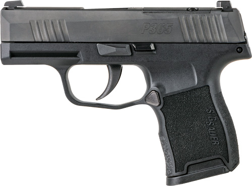 SIG Sauer P365-380 Handgun 380 Auto 10RD Magazine 3.1" Barrel Black Manual Safety