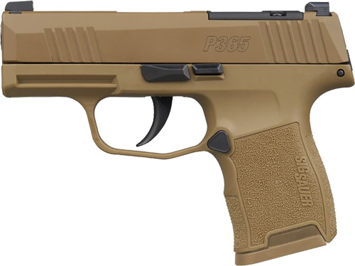 SIG P365 3.1 in 9mm COYOTE OR 10RD