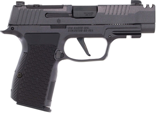 SIG Sauer P365 LUXE AXG Handgun .380 Auto 12RD Magazine(3) 3.1" Compensated Barrel Black Finish