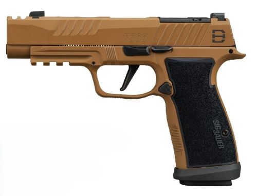 SIG Sauer P365 AXG DH3 Handgun 9MM Luger 10RD Magazines(3) 3.7" Barrel Coyote Optic Ready