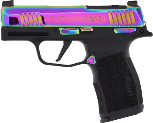 SIG Sauer P365X Rainbow Titanium 9mm 3.1 in Optic Ready Handgun