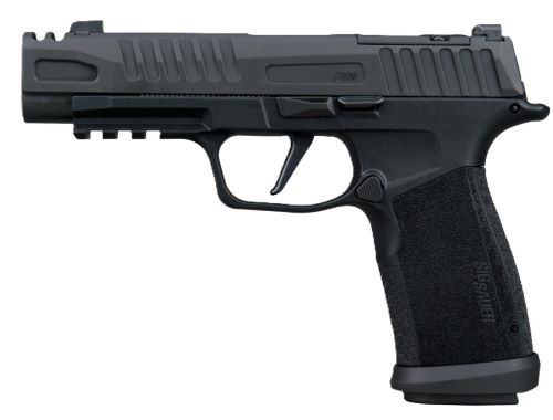 SIG Sauer P365 Fuse Comp or Handgun 9MM Luger 17RD (1) and 21RD (2) Magazines 3.7" Barrel Black