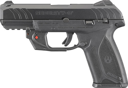 Ruger Security-9 9mm with Viridian E-Series Red Laser (3816)