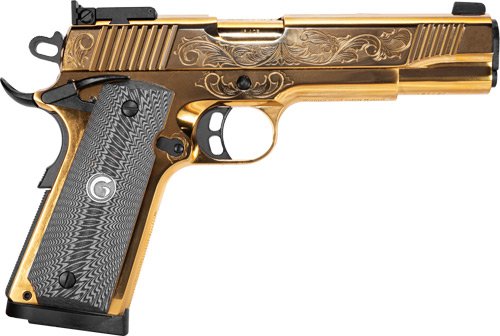 Girsan MC1911 Match Gov't - Engraved 45ACP ADJ. SGT GOLD