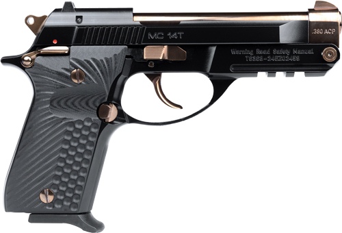 EAA Corp Girsan MC14T Solution .380 ACP 4.5" 13RD Pistol, Black image 3