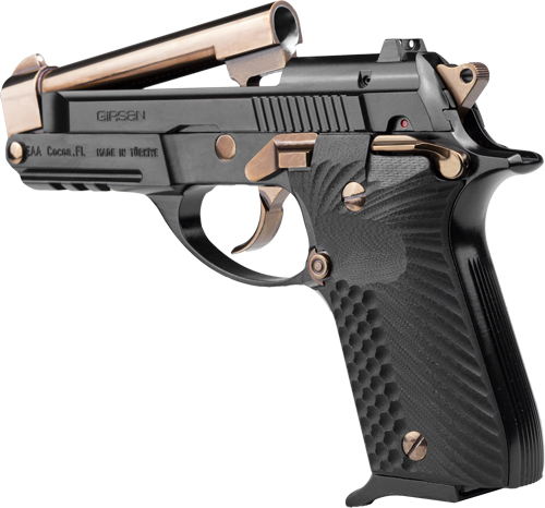 GIRSAN MC14T COLORWAY 380ACP - G10 13RDS ROSE GOLD/GLOSS BLK-img-2