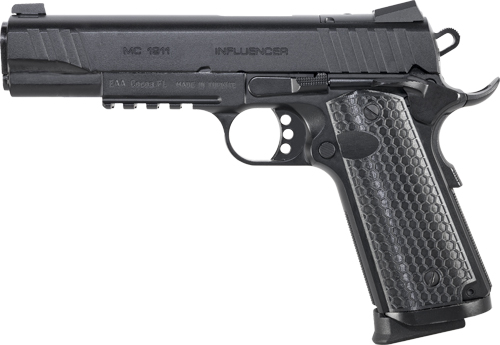 Girsan MC1911 S Influencer Govt 45 ACP 8rd Adjustable Sight Handgun (Black)