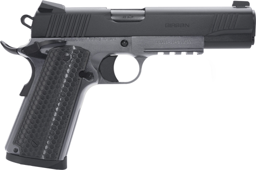 Girsan Untouchable MC1911S Government Handgun .45 ACP 9RD Magazine 5" Barrel Tungsten Black