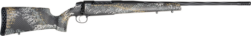 Weatherby 307 Alpine ST Rifle 25 Creedmoor 4RD Capacity 22'' Barrel Grey/Gold Sponge Pattern Stock
