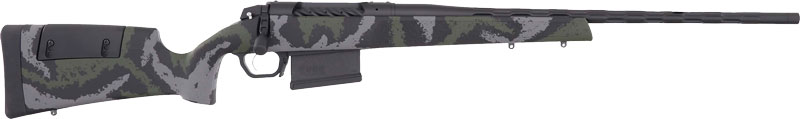 Weatherby Model 307 Range XP 2.0 Rifle .25 Creedmoor 5RD Capacity 22'' Barrel Green/Grey Sponge Pattern Stock